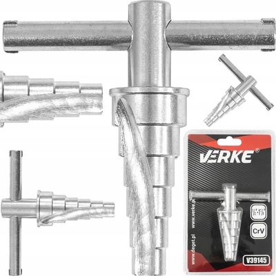 Verke Stupňový klíč na trubkové šrouby 1/2” - 1 1/8”, V39145