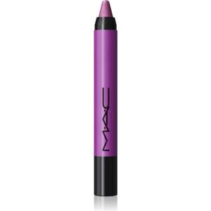 M·A·C Dazzlelips Crayon блестящо червило с молив цвят Lunar Violet 1.5 гр