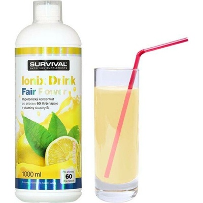 Survival Ionix Drink Fair Power® Hypotonický Nápoj citrón| 1000 ml – Hledejceny.cz