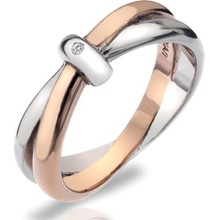 Hot Diamonds prsteň Eternity Interlocking DR112