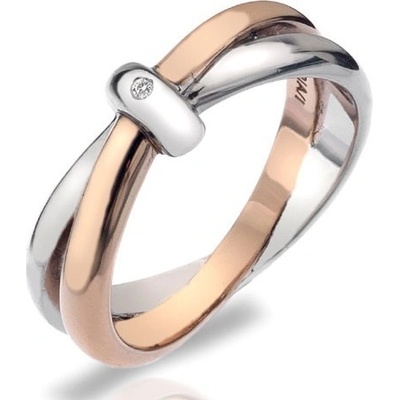 Hot Diamonds prsteň Eternity Interlocking DR112