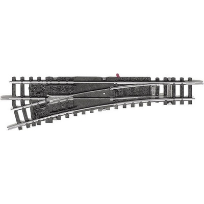 Minitrix T14938 kolej N výhybka, levá 112.6 mm 15 ° 362.6 mm 1 ks