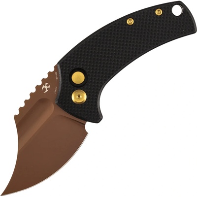 Kansept Wasp Rose Gold Coated 154CM with Black G10 handle T2144F3