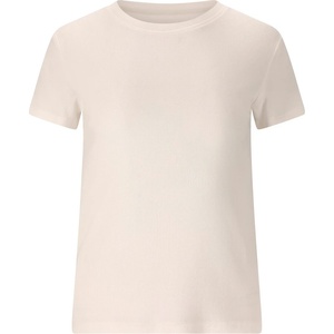ATHLECIA Дамска тениска ATHLECIA Women's Lenga Rib S/S Tee T-shirt - White - размер 34 (EU) (916-5469-0211)