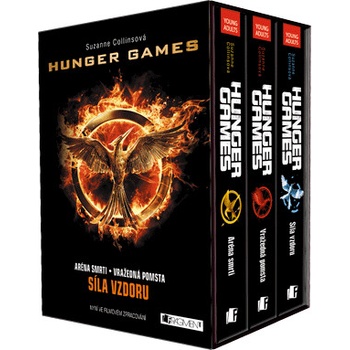 Hunger Games - 3 knihy v dárkovém boxu - Collins Suzanne