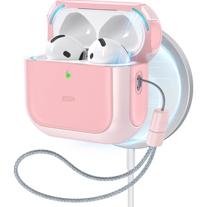 ESR Калъф за Apple AirPods 4 - ESR Orbit Hybrid HaloLock - Розов