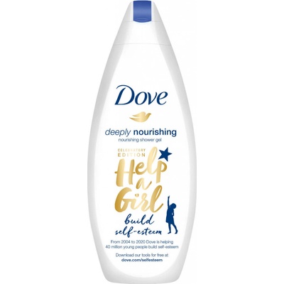 Dove Deeply Nourishing Nourishing Shower Gel Vyživujúci sprchový gél 400 ml