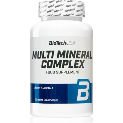 BioTechUSA Multimineral Complex komplex minerálů 100 tablet