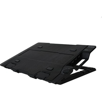 ZALMAN chladiaca podložka ZM-NS2000, pre NoteBook do 17", výškovo nastaviteľný, čierna