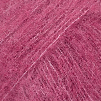 BRUSHED ALPACA SILK Drops Farby BRUSHED ALPACA SILK: 08 vresová