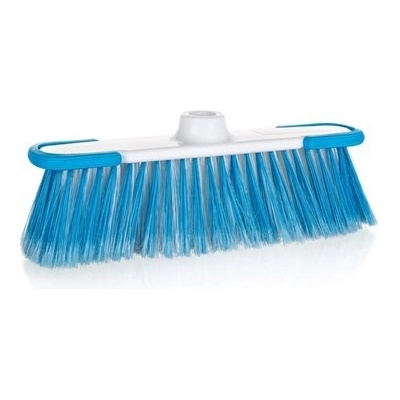 Brilanz smeták Exclusive s italským závitem bílo-světlemodrý 32 cm