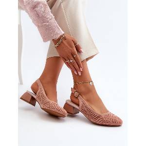 Step in style Дамски обувки на дебел ток модел 195417 Step in style