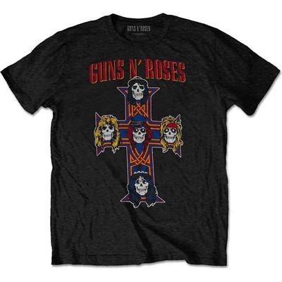 Guns N' Roses Vintage Cross Black M Риза (GNRTS46MB02)