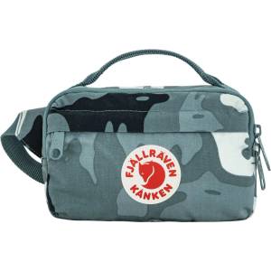 Fjällräven Чанта за кръст Fjällräven Kånken Graphics Hip Pack Hip bag - Nimbus Blue / Hidden Animals - размер One Size (510-7032-0211)