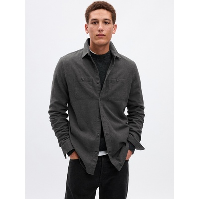 GAP Фланелена риза GAP GAP | Siv | МЪЖЕ | XS