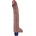 Lovetoy Real Softee Vibrating Dildo 10.5" Brown