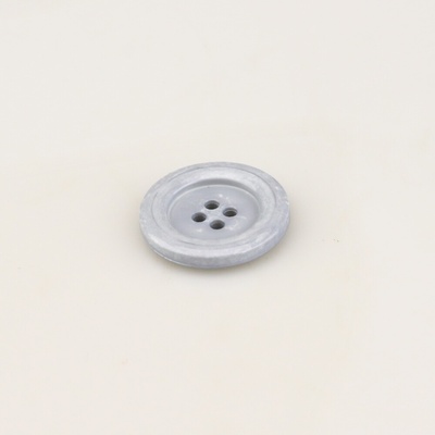 Pro Háčkování Knoflík kulatý plast 23 mm, světle šedý ombre