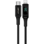 Acefast Cable USB-C to Lightning Acefast C6-01, 30W, MFi, 1.2m (black)