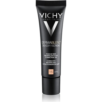 Vichy Dermablend 3D Correction коригиращ изглаждащ фон фьо тен SPF 25 цвят 15 Opal 30ml