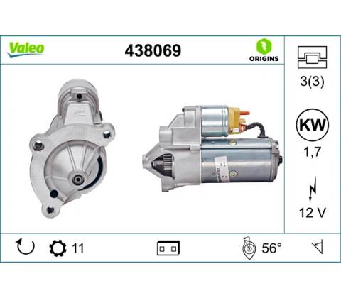 Štartér VALEO 438069