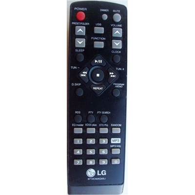 GENERAL LG 6710CMAQ05J, FA162, FA162N, FAS162F, XC102, XC12. - съвместимо дистанционно управление на марката General (6710CMAQ05J, FA162, FA162N, FAS162F, XC102, XC12.)