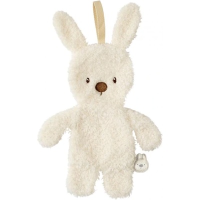Nattou Играчка за гушкане 2 в 1 Nattou Teddy - Зайче, 26 cm, Ecru (856454)