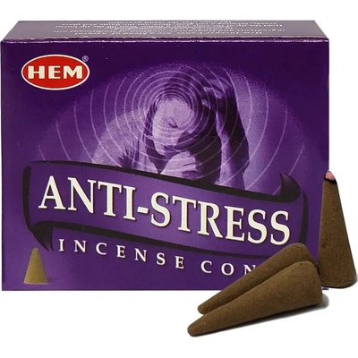 Hem Vonné kužely Anti Stress 10 ks – Zboží Dáma