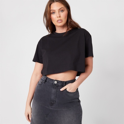 Be You Къса блуза Be You Women's Crop Tops - Black