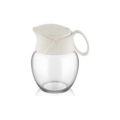 QLUX Skleněná konvička na smetanu s víčkem 210ml – Zboží Dáma