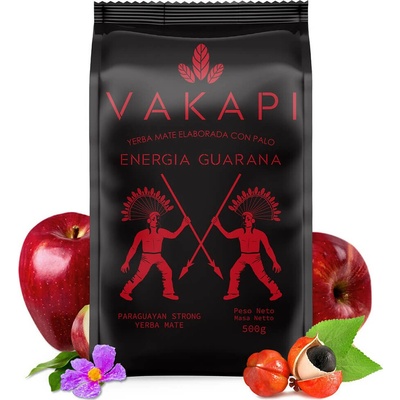 Yerba Maté Vakapi Energia Guarana 500 g