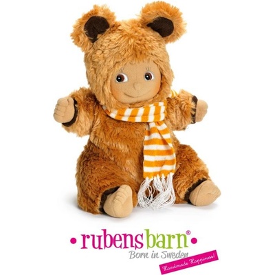 Rubens Barn Empatická Masky Medvedík Teddy 36 cm