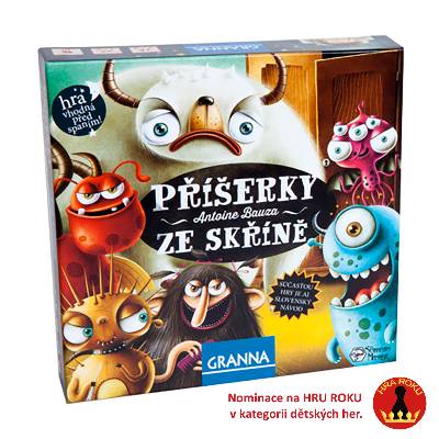 Granna Příšerky ze skříně (- společenská hra)