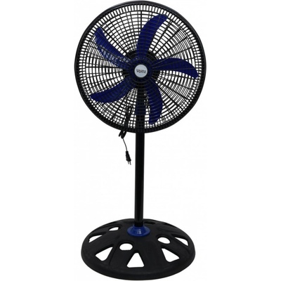 Voltz Вентилатор Oliver Voltz OV51760N18, 50W, 18", 3 скорости, Светлинен индикатор, Регулиране, Черен/син (51760N18BB)