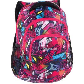 PULSE Раница Teens Pink Graffiti, многоцветна (1095110783)