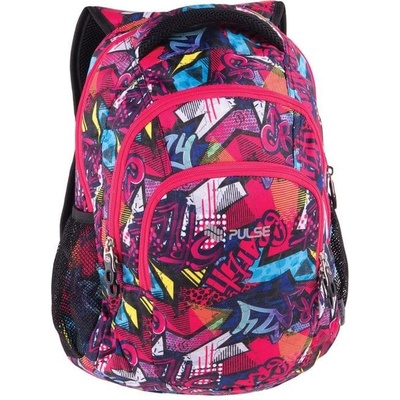 PULSE Раница Teens Pink Graffiti, многоцветна (1095110783)