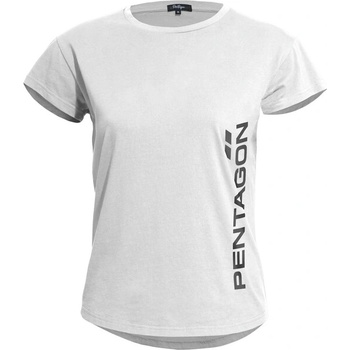 Image 1 of Pentagon Дамска къса тениска Whisper "Pentagon Vertical", бяла (K09044-PV-00)