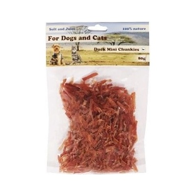 For dogs and cats pamlsok kačacie mini kúsky 80 g