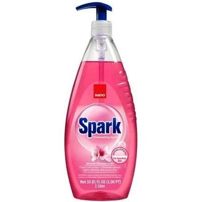 Sano Spark за измиване на домакински съдове 1 литър бадем