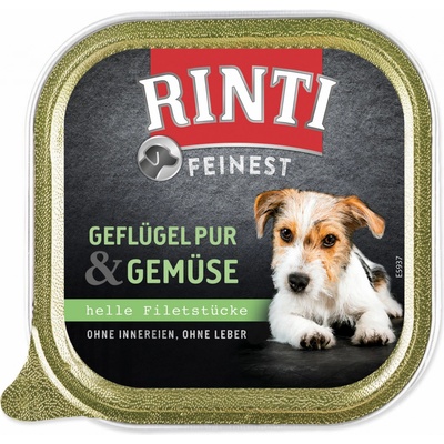 Rinti Feinest Adult Dog drůběží a zelenina 150 g