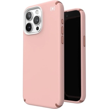 Speck Presidio 2 Pro Case - удароустойчив хибриден кейс за iPhone 15 Pro Max (розов)