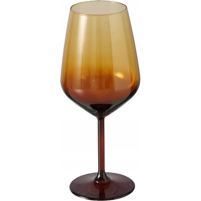 Boltze Sklenice na víno oranžová vintage 490 ml