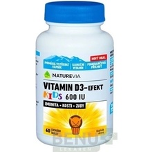 Swiss NatureVia Vitamin D3 Efekt Kids 60 tabliet