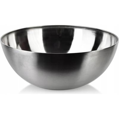 Mondex Kovová miska BASIC KITCHEN stříbrná 36 cm 8,5 l