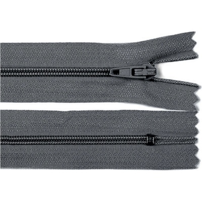 Spirálový zip No 3 délka 18 cm autolock Varianta: 312 šedá tmavá, Balení: 1 ks