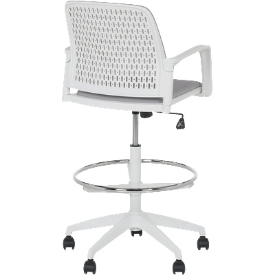 Bittel Работен офис стол Carmen 7556 W - светлосив (3520377)