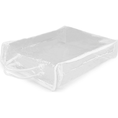 Prima-obchod Úložný box / obal PVC se zipem, barva transparent – Sleviste.cz