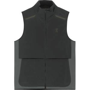 On Дамски елек за бягане On Women's Weather Vest Running vest - Black / Eclipse (129-0109-0113)