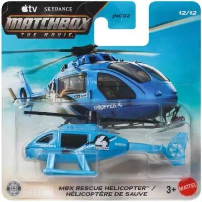 Mattel Matchbox: Мини количка MBX спасителен хеликоптер (JND20)