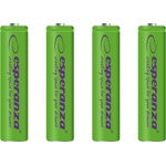 Esperanza Акумулаторна батерия NI-MH AAA 1000mAh 4 бр зелена 73321 (EZA102G)