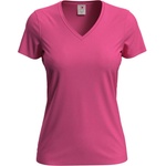 Stedman classic-t v-neck st2700 / Дамска тениска с v-образно деколте - сладко розова l (st2700spkl)